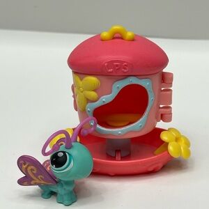 Littlest Pet Shop Pink Play Home with Butterfly #355